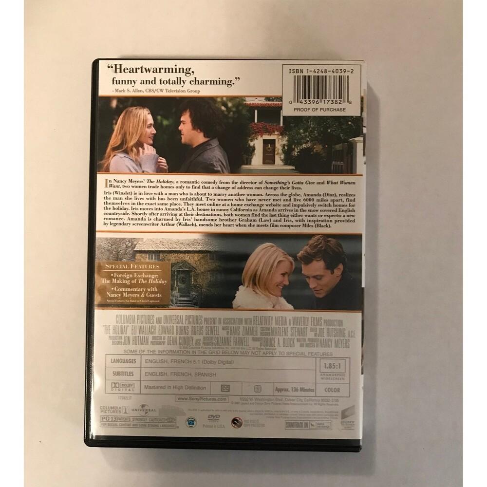 The Holiday DVD - Picture 2 of 4